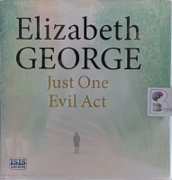 Just One Evil Act written by Elizabeth George performed by Peter Kenny on Audio CD (Unabridged)